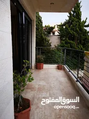  12 شقة فاخرة ارضيه  / مفروشة 150م/للايجار في #عبدون .. مع حديقة.. مميزه