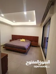  6 شقة مفروشة مطلة بعمارة حديثة راقية للايجار في عبدون Beautiful furnished apartment for rent in Abdoun