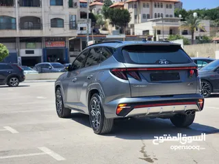  5 هونداي توسان N Line هايبرد ترخيص 2022  محرك 1600 هايبرد /جير أوتوماتيك /240 حصان