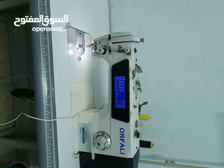  2 ماكينة دزة فل اوتمتيك  وحبكة للبيع