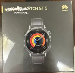  1 ساعة هواوي GT 5 للبيع جديدة 46 mm