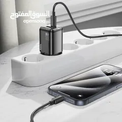  8 Hoco N52 (20w) Home Charger Pd 20w  شاحن ايفون كامل عظمة + وصلة شحن سريع من هوكو