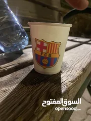  14 كاسات كرتون 7 Oz 9,,,  Oz ، طباعة خاصة بحد أدنى 500 للمكاتب والمشاريع الصغيرة