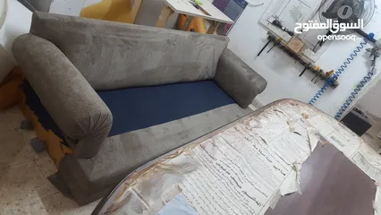 6 تنجيد وصيانة هبوط الكنب في المنزل ومعالجة المطاط بأفضل انواع المطاط الإيطالي