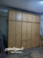  3 خزانة تفصيل طابقين وتخت مفرد عدد 2