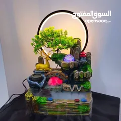  4 لأجمل ديكور وأفخم التفاصيل (نافورة ريزن مضيئة )