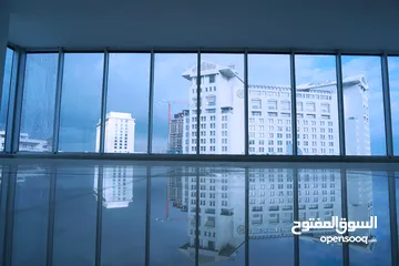  1 عياداة للايجار مقابل المركز العربي