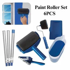  9 رول دهان PINTER ROLLER قابل للتعبئه رول الدهان 7 قطع مع عصا