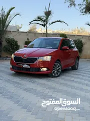  1 سكودا فابيا ترخيص 2021 محرك 1000 بنزين اوتوماتيك 105 حصان