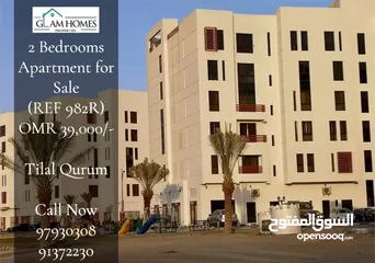  1 2 Bedrooms Apartment for Sale in Tilal Qurum REF:982R