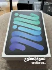 9 iPad mini 7 جديد كفالة لمدة عام من تاريخ الشراء الجهاز  (128GB)