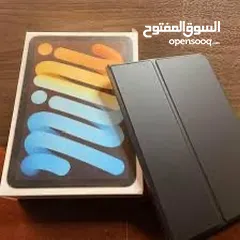  15 iPad mini 7 جديد كفالة لمدة عام من تاريخ الشراء الجهاز  (128GB)