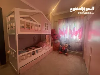  1 غرفة نوم أطفال  تفصيل استعمال 4 شهور  بحاله ممتازة