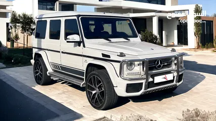  1 Mercedes G63 AMG GCC SPECS AGENCY MAINTAINED