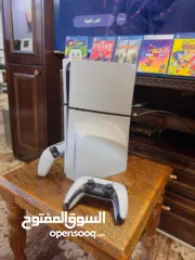  6 Playstation 5 Slim Blueray  بلاستيشن 5 سلم