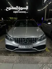  1 مرسيدس E200 موديل 2010 محوله 2016 افنجارد اعلا صنف افنجارد كت AMG 63