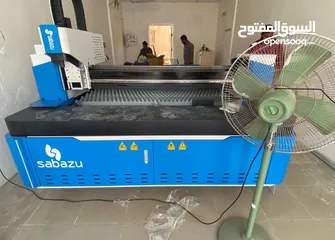  2 يوجد لدينا مكينة فايبر ليزر لتقطيع وتشكيل المعادن-We have fiber laser machine for cutting and shapin