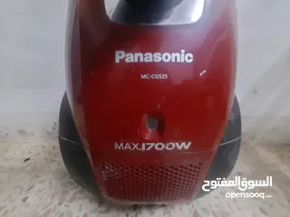  2 مكنسة كهرباء Panasonic  MC-CG525  MAX.170OW