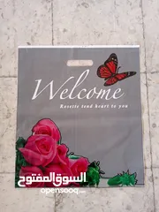  6 اكياس WELCOME بأشكال وتصاميم مميزة جدا