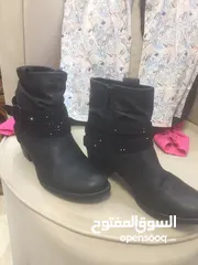  3 أحذية ستاتي  نظيفة