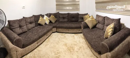  8 طقم كورنر مستعمل 9 مقاعد تفصيل