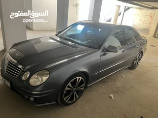  3 للبيع مرسيدس E200 ( افنجارد ) وارد شركة غرغور