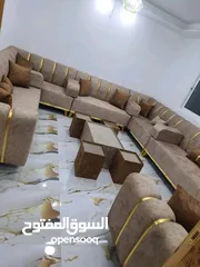  2 أقوا العروض على جلسات 17 مقعد مع طقم طربيزاط ومراكي + مخدات