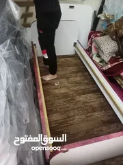  4 تخت مفرد بحال البلاش للبيع غرفة اطفال عرض لا فترة محدودة