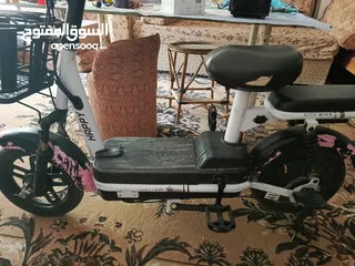  1 بسكليت كهرباء بطاريه بكرتونتها