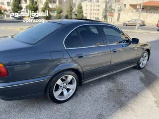  7 بي ام  e39 دب 520i موديل 1999 اصلي فحص كامل ثاني مالك في الاردن  قابل للفحص في داخل الشركة