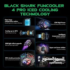  8 Black Shark Funcooler 4 Pro مروحة بلاك شارك 4 برو