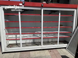  1 ثلاجة عرض سوبر ماركت
