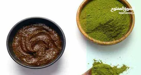  17 حناء طبيعية خضراء أصلية للتجميل و صبغ الشعر