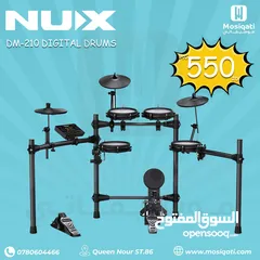  1 ديجتال درمز NUX DM-210 Digital Drums