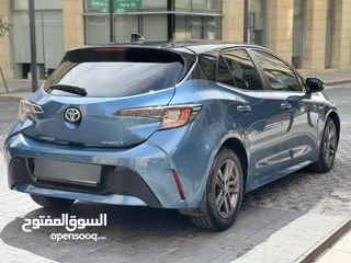  3 ‎تويوتا كورولا 2020 هاتشباك هايبرد (حرة جديد) بحالة الوكالة مميزة