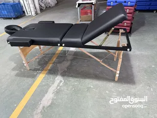  6 تخت مساج خشب متنقل (محمول) مع حقيبة خاصة له