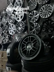  2 /:- جنط أينكي  /:- جديد  /:- قياس “15” انش  /:- 4 براغي