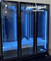  2 ثلاجة عرض محلات ثلاثة ابواب مديل 2025