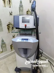  1 جهاز ليزر إزالة شعر ايطالي بحالة ممتازة