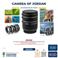  8 خصومات شهر الخير مع camera of jordan العروض مستمرة حتى 10-4-2025 احدث معدات التصوير تحت سقف واحد