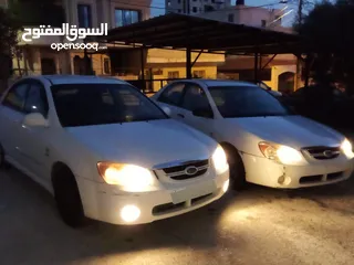  6 كيا سيراتو 2006 مع هديه كيا 2007