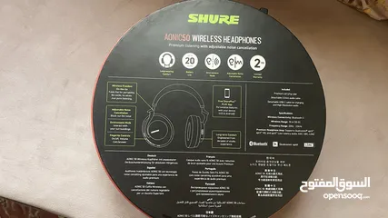  4 Brand new Shure aonic 50 headphones