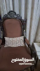  3 كنب مستعمل للبيع تفصيل خشب حلبي