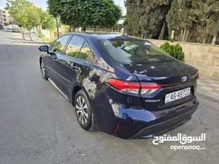 25 تويوتا كورولا 2020 فحص كامل  7 جيد ياباني جمرك جديد بحالة الوكاله بمعنه الكلمه بسعر مغري
