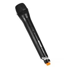  1 WEISRE WIRELESS MIC  DM-3308Aميكروفون لاسلكي مميز وبسعر مميز