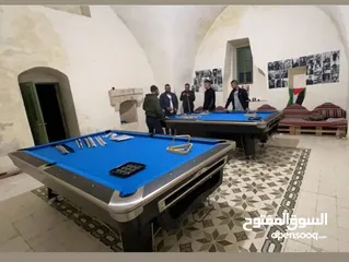  1 2 بلياردو امريكي مستعمل اشي بسيط اخو الجديد  6 اشهر فقط  كفالة 5 سنين