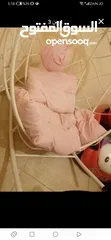  1 مرجيحه عش البلبل هزاز متينه وتتحمل أوزان وفرشها ممتاز