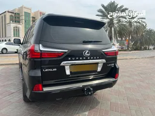  16 للبيع لكزس الدفع الرباعي LX 570 اسبورت مودل 2017 خليجي نظيف ...