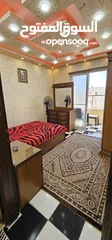  13 شقة مفروشة فاخرة للايجار مساحة 90 غرب شارع الجامعة ب 200م وشمال مسجد علياء التل