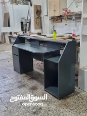  12 مكتب طاولة جيمنج زاويه متوفر بعدة موديلات والوان مناسبه للدراسة والالعاب